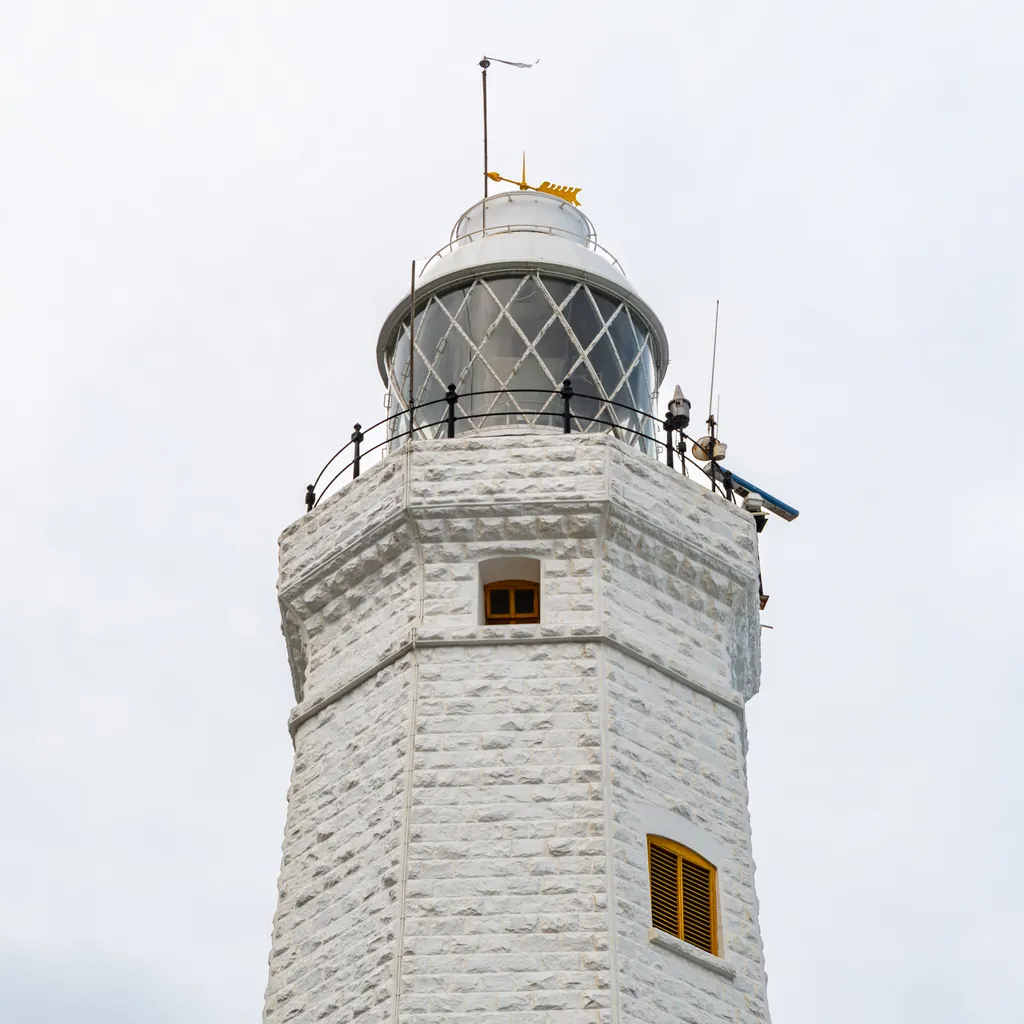 Dondra Head lighthouse, the southernmost point of Sri Lanka